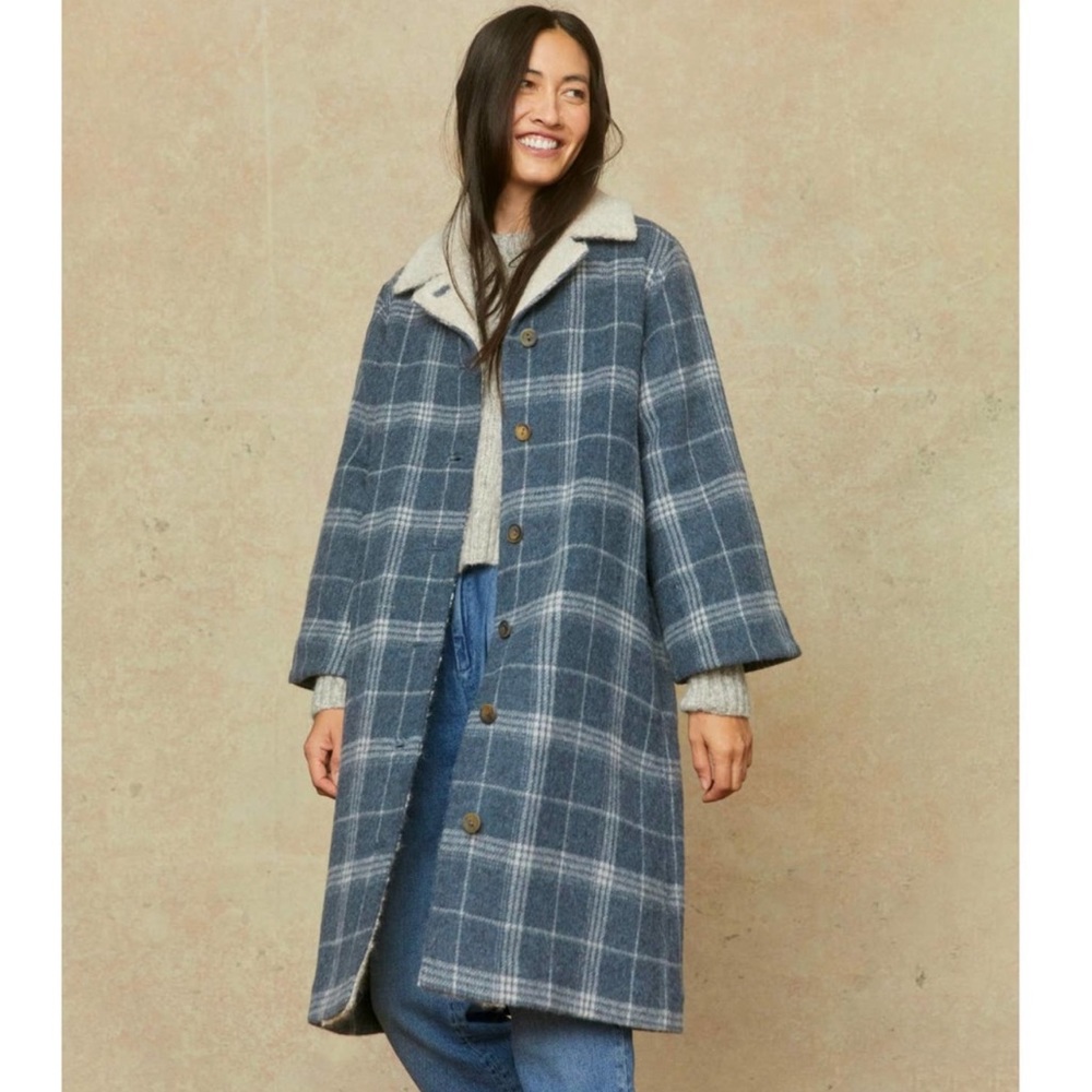 ISO Christy Dawn Eleanor Coat (BLUE ONLY) Size Small
